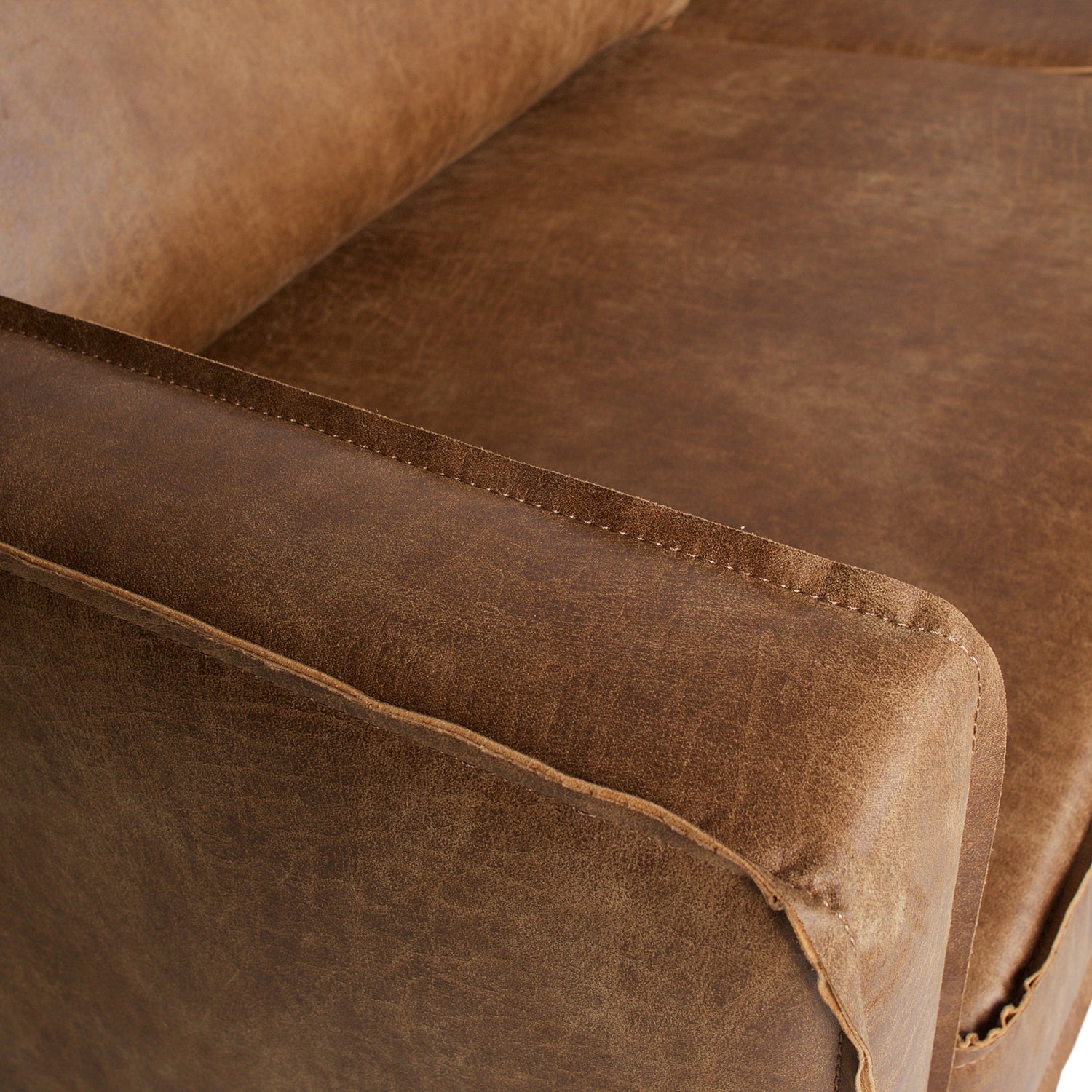RODEO DAYBED LEFT COGNAC