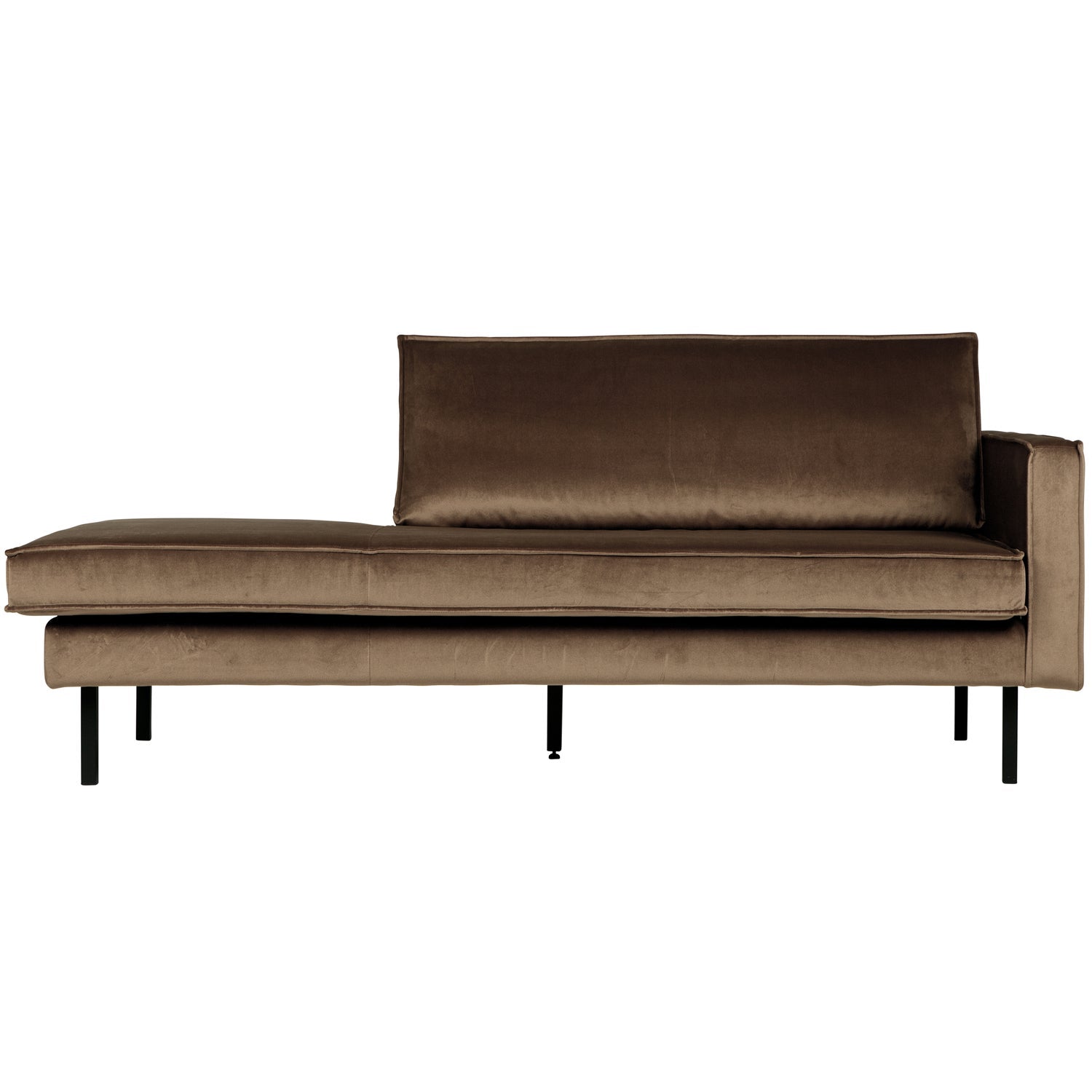 RODEO DAYBED RIGHT VELVET TAUPE