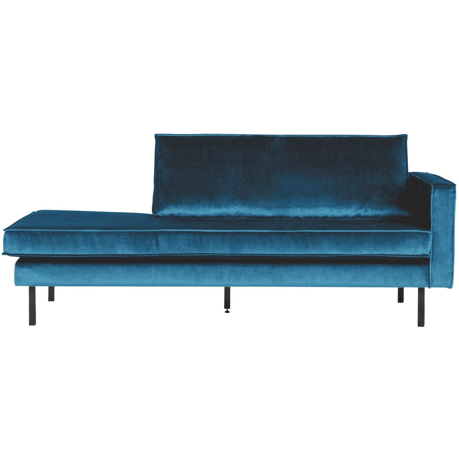 RODEO DAYBED RIGHT VELVET BLUE