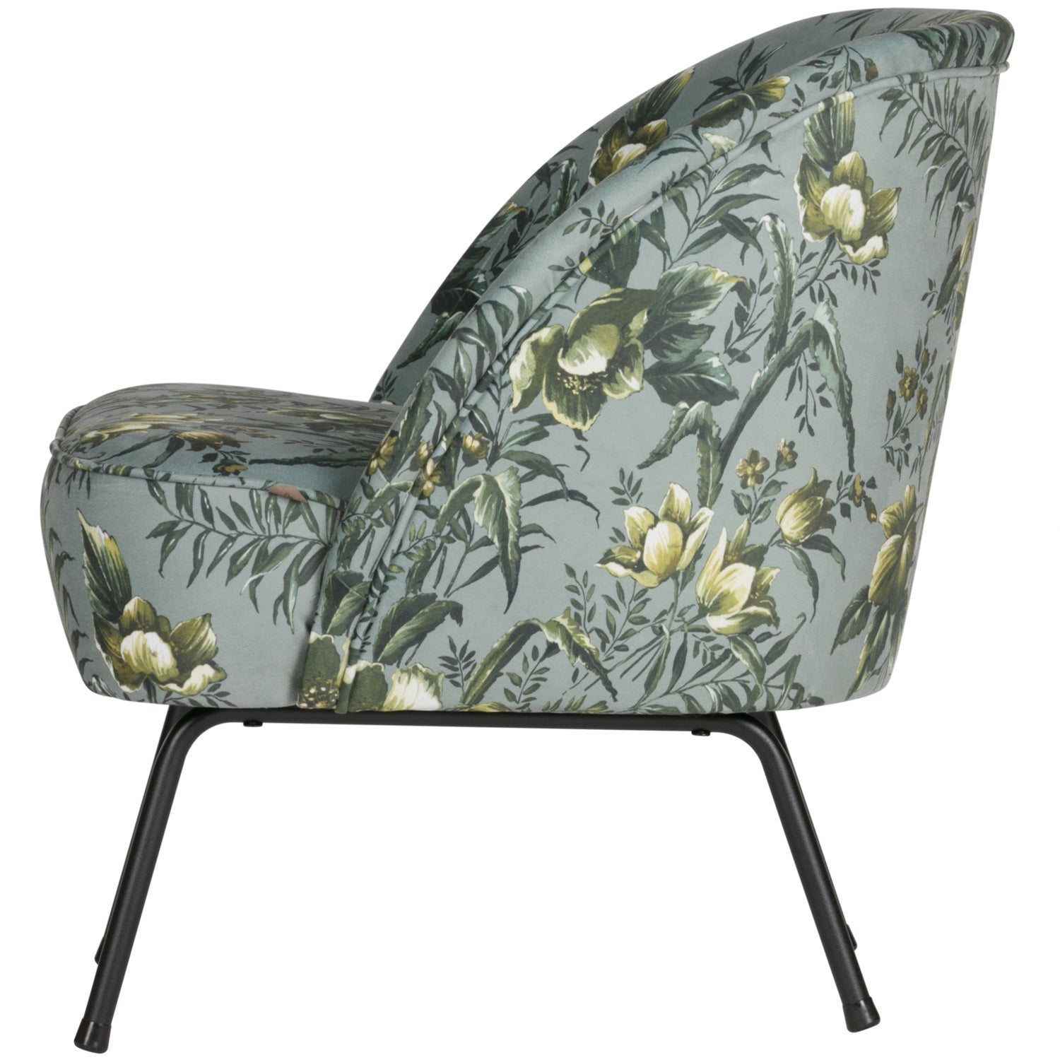 VOGUE SESSEL SAMT POPPY GRAU