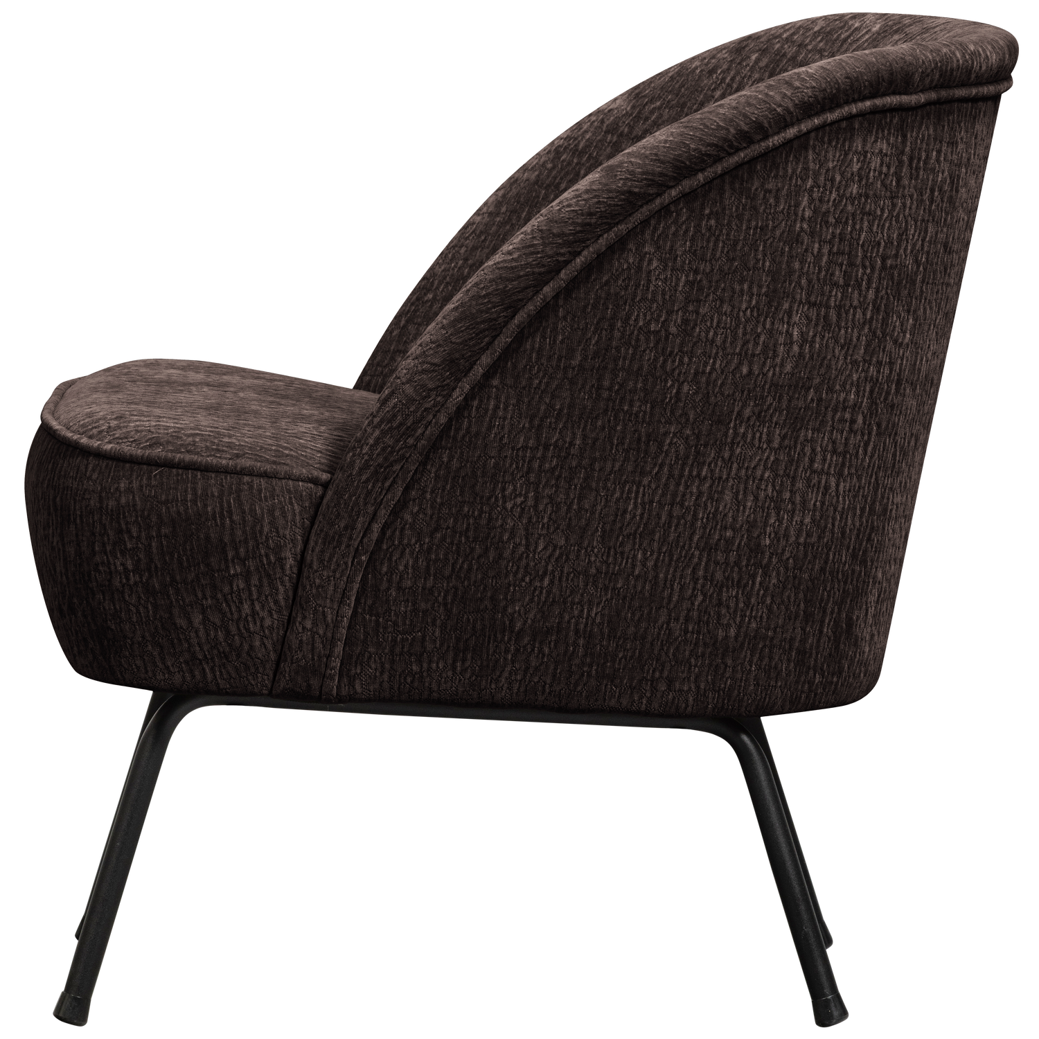 VOGUE SESSEL 3D CHENILLE DUNKELBRAUN