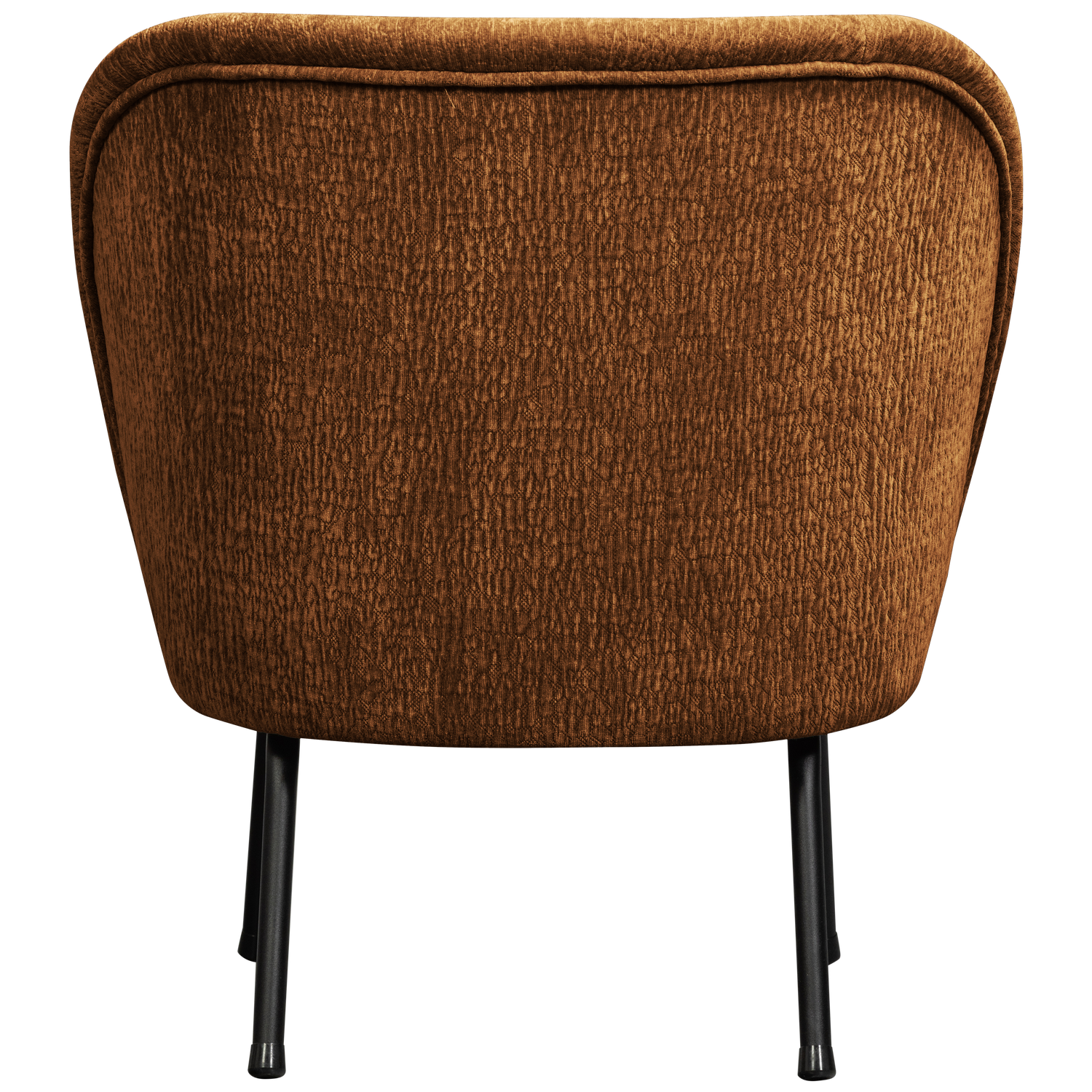 VOGUE SESSEL 3D CHENILLE MITTELBRAUN