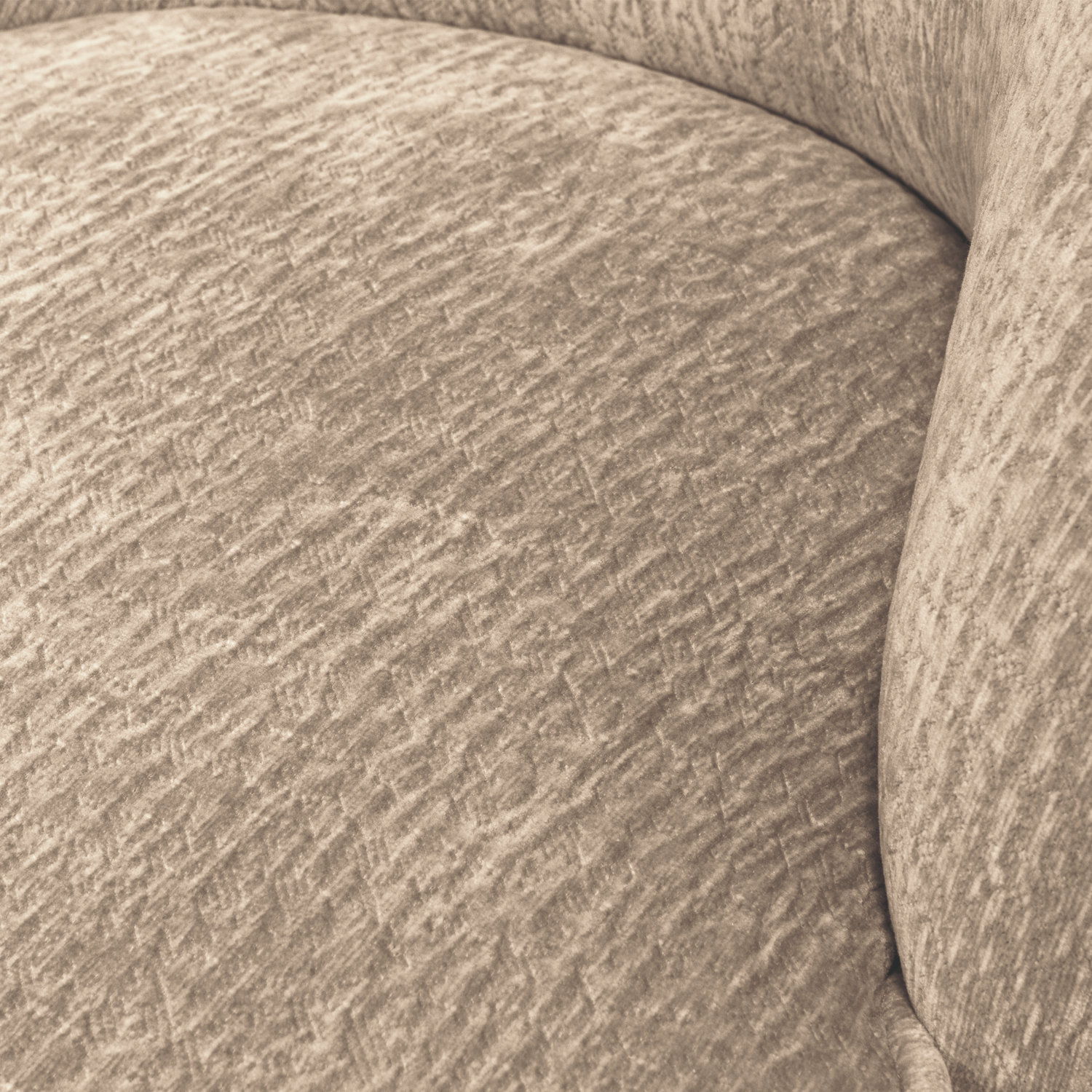 VOGUE SESSEL 3D CHENILLE SAND