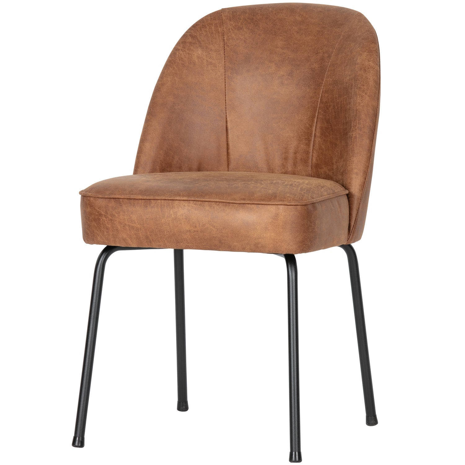 VOGUE ESSZIMMERSTUHL LEDER COGNAC