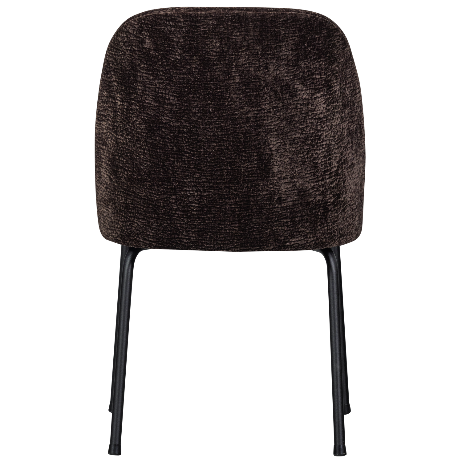 VOGUE ESSZIMMERSTUHL 3D CHENILLE DUNKELBRAUN