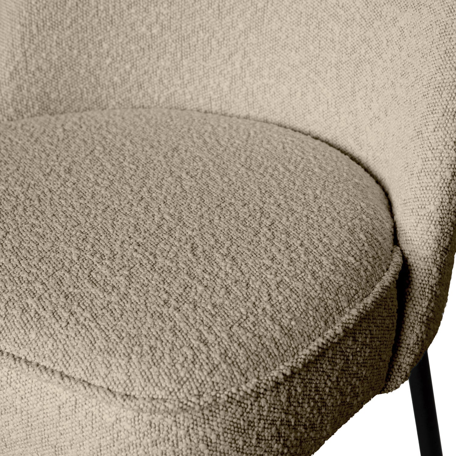 VOGUE ESSZIMMERSTUHL BOUCLE BEIGE