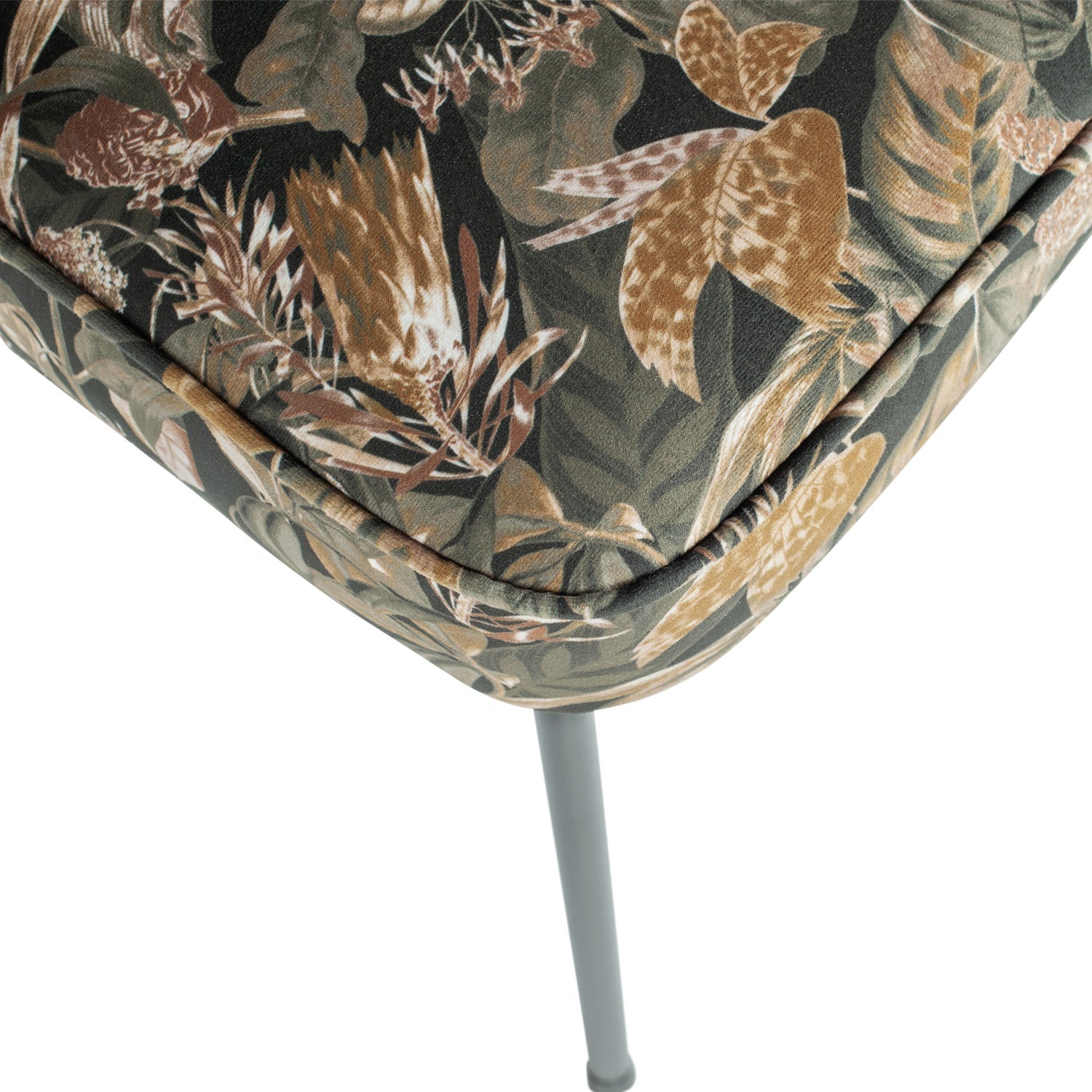 VOGUE ESSZIMMERSTUHL SAMT BOUQUET SCHWARZ