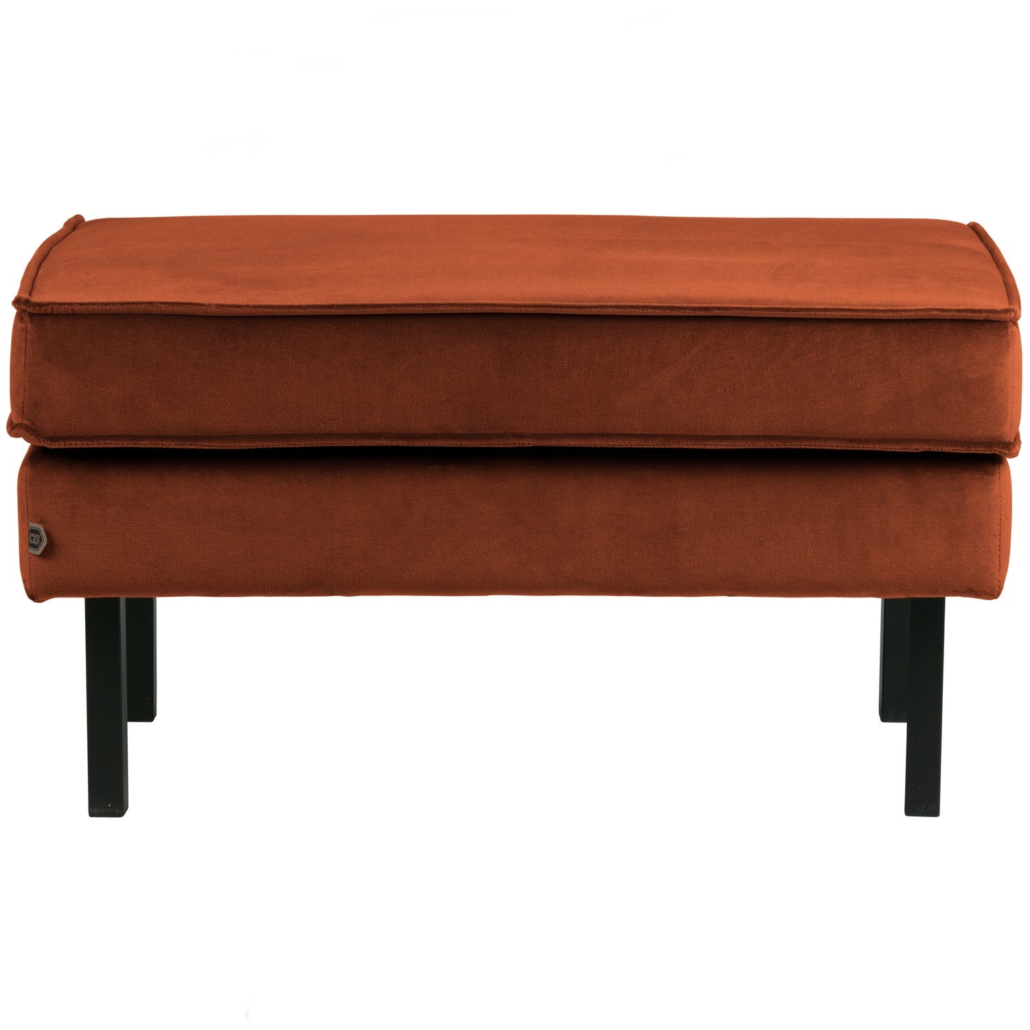 RODEO HOCKER AUF BEINE VELVET RUST