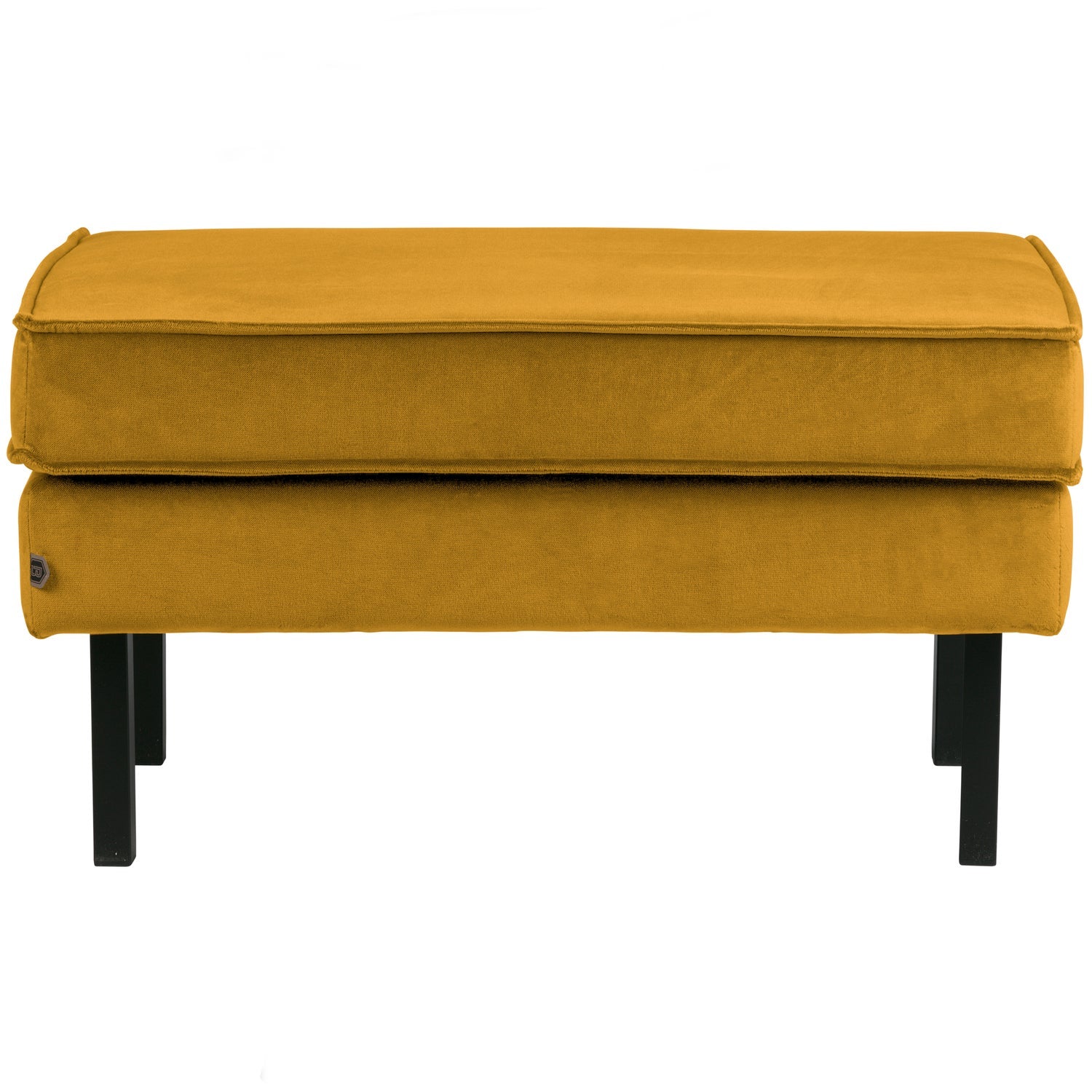 RODEO HOCKER AUF BEINE VELVET OCRE