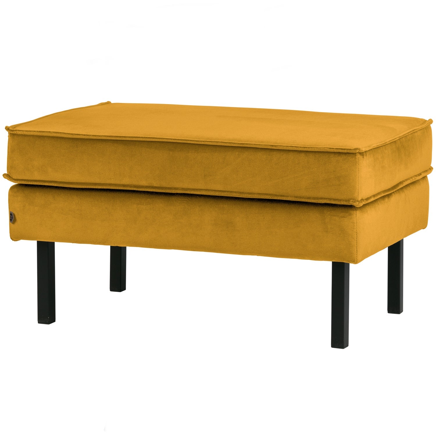 RODEO HOCKER AUF BEINE VELVET OCRE