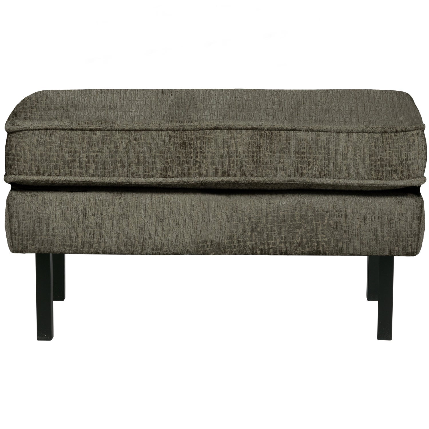 RODEO HOCKER AUF BEINE STRUCTURE VELVET FROST