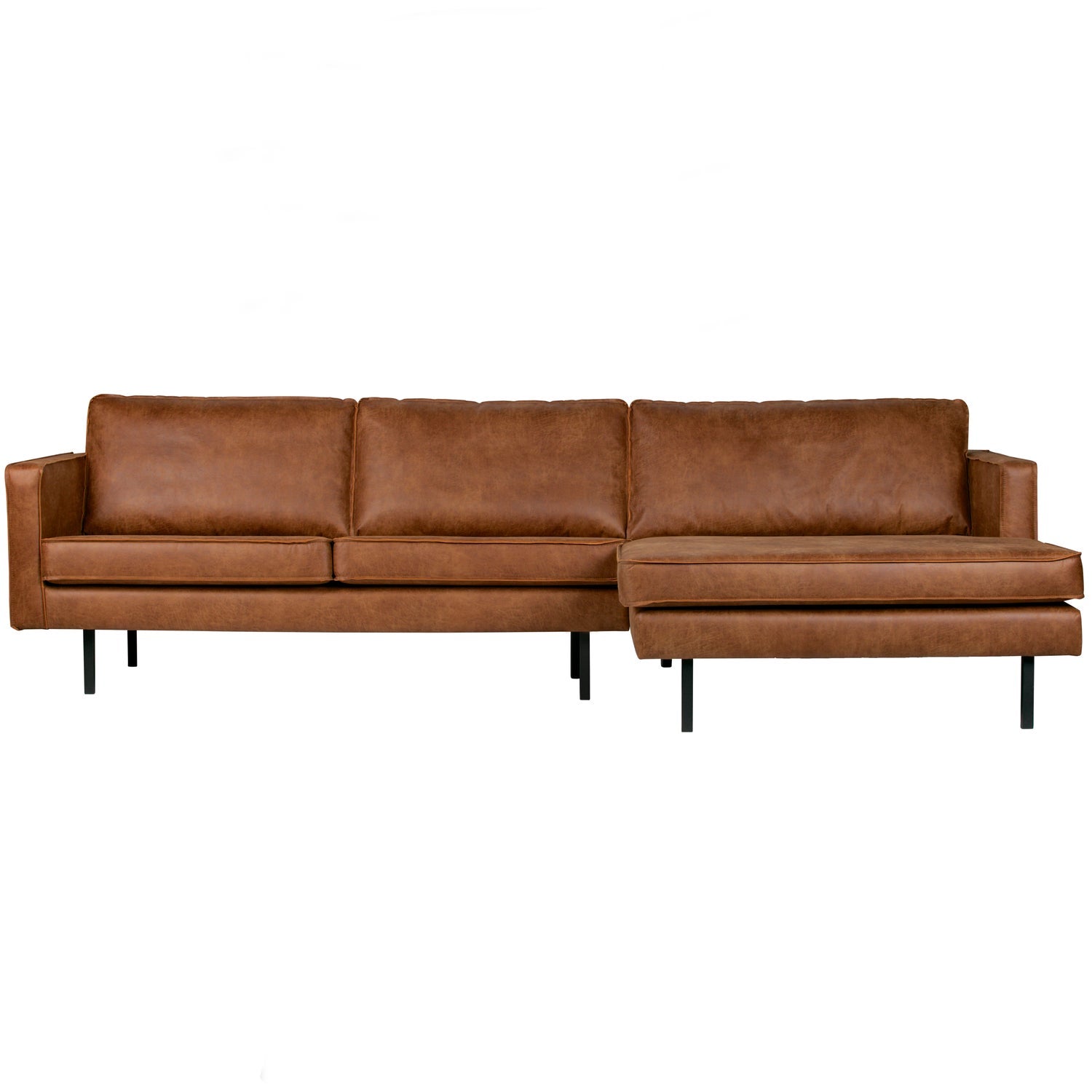 RODEO CHAISE LONGUE RECHTS COGNAC