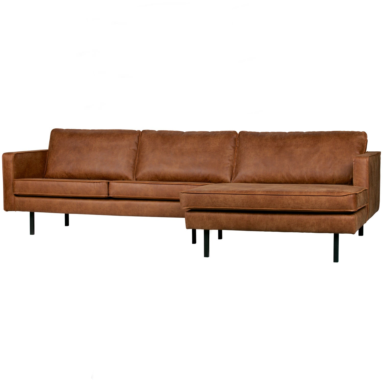 RODEO CHAISE LONGUE RECHTS COGNAC