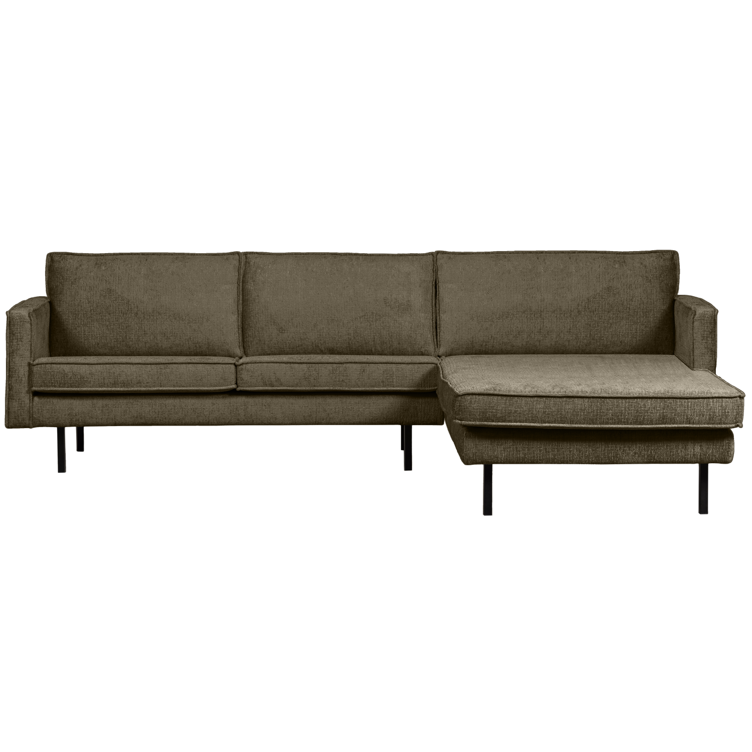 RODEO CHAISE LONGUE RECHTS STRUCTURE VELVET BONSAI