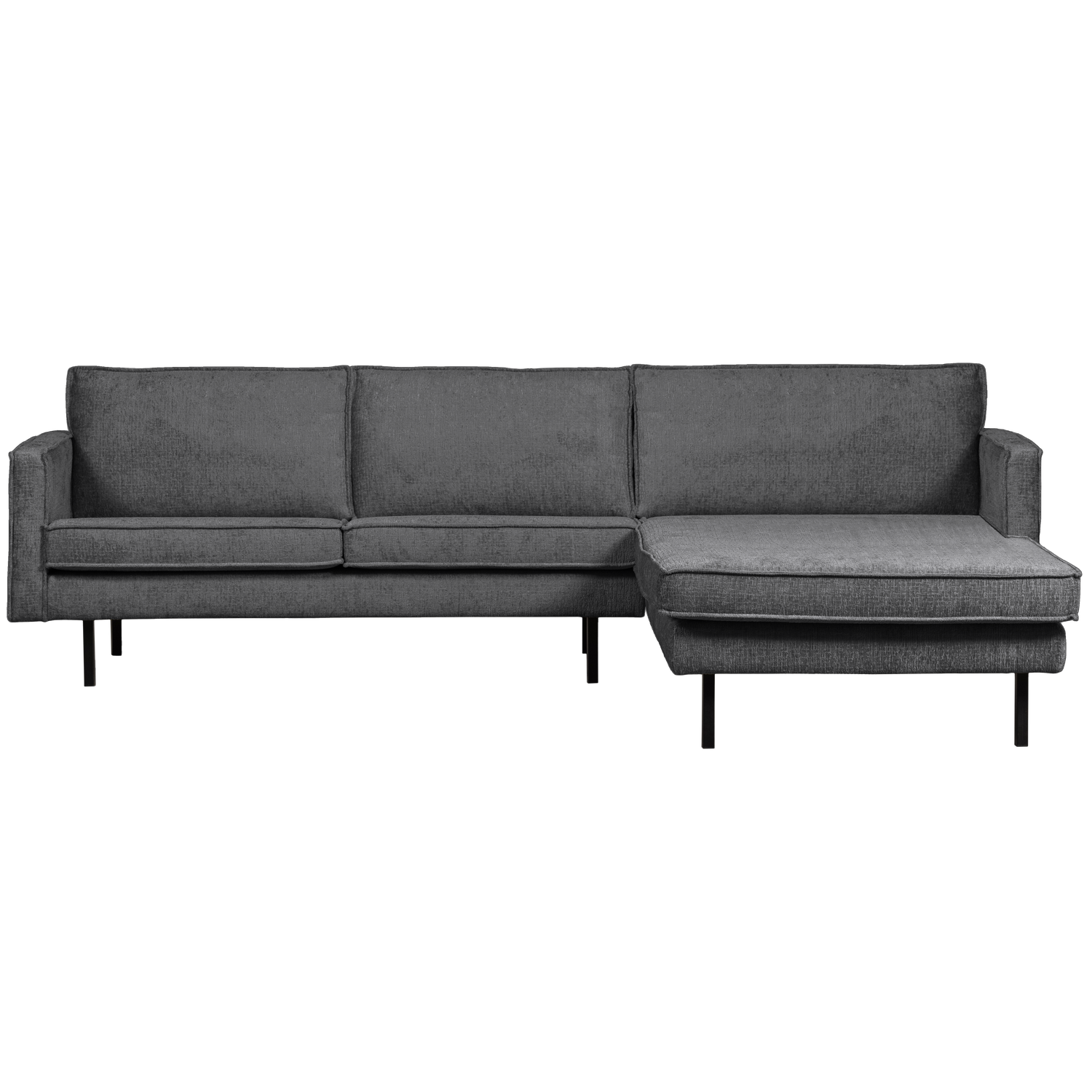 RODEO CHAISE LONGUE RECHTS STRUCTURE VELVET MOUNTAIN