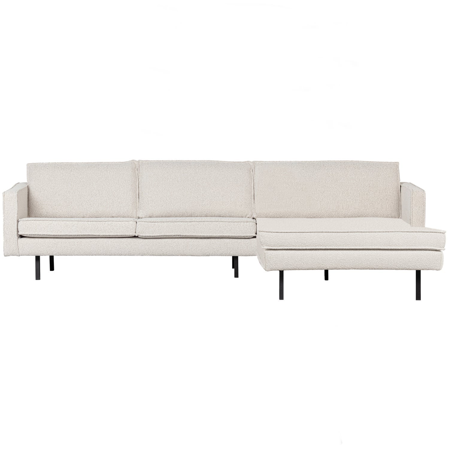 RODEO CHAISE LONGUE RECHTS BOUCLE NATURAL