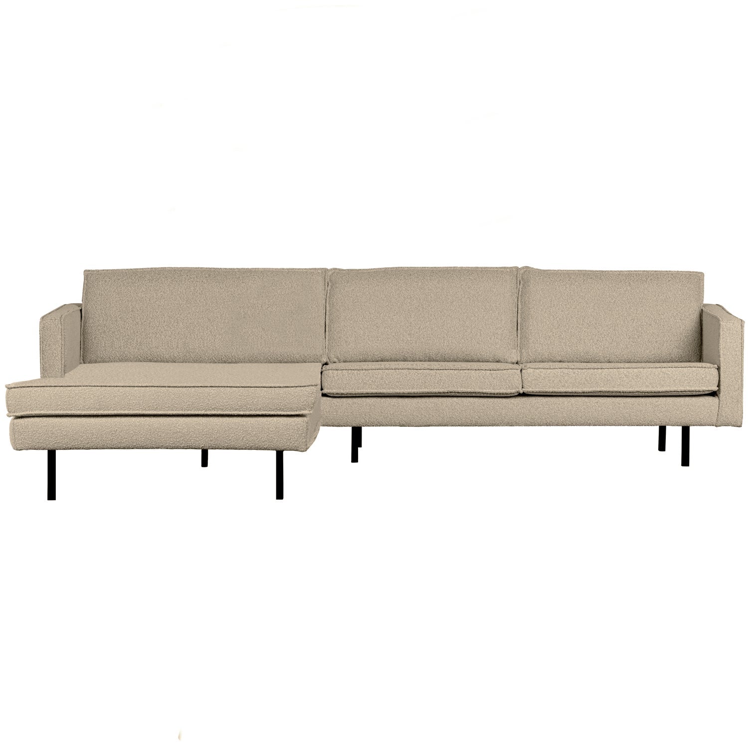 RODEO CHAISE LONGUE LINKEN BOUCLE BEIGE