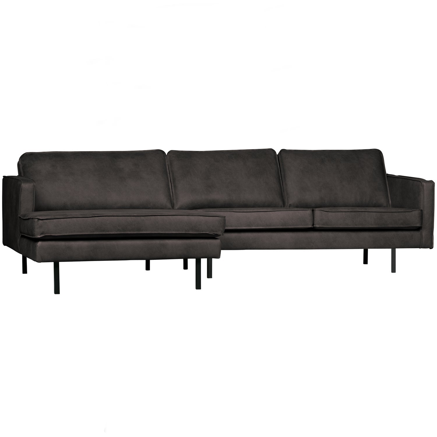 RODEO CHAISE LONGUE LINKS SCHWARZ