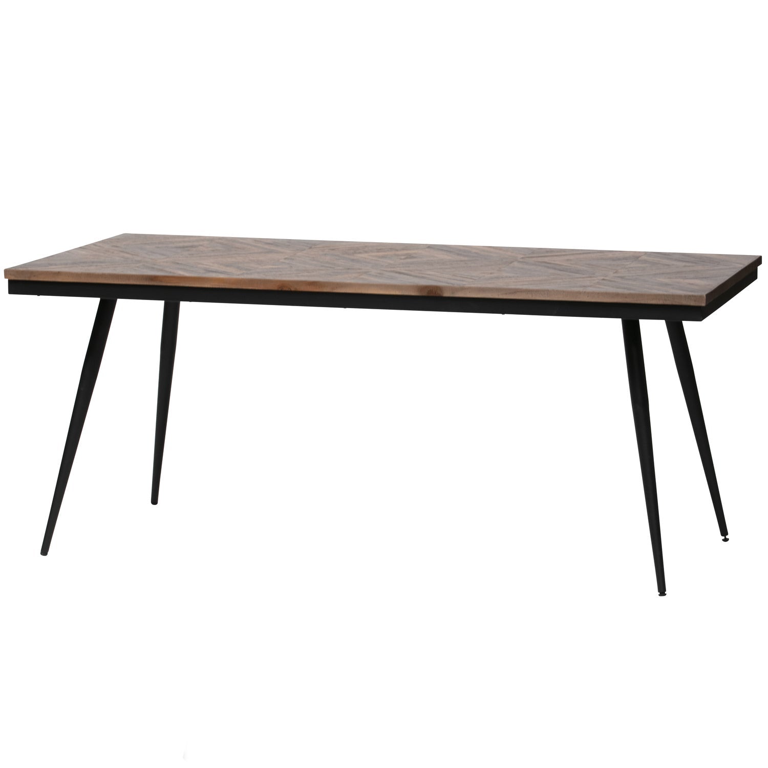 RHOMBIC ESSTISCH HOLZ/METALL 180x90CM