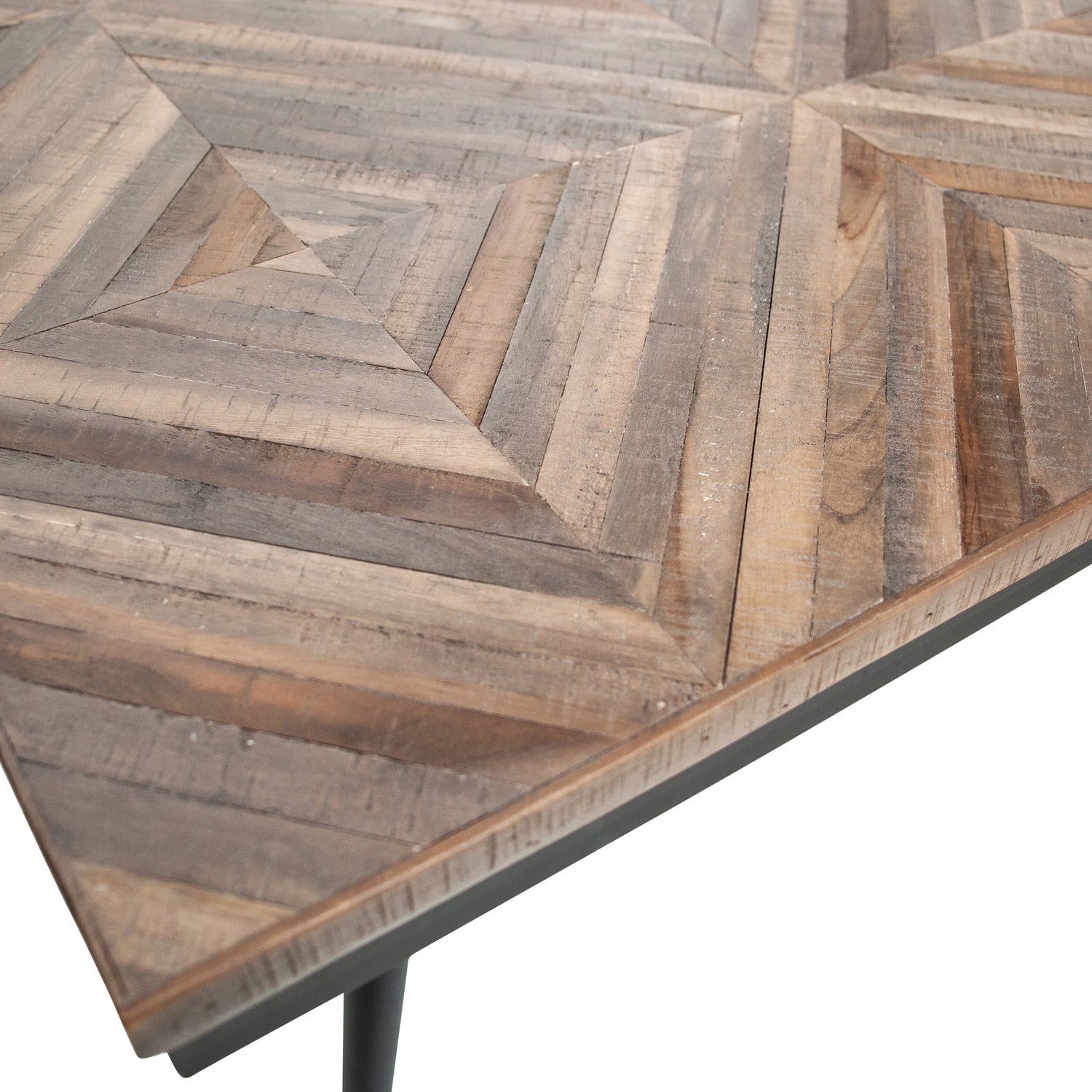 RHOMBIC ESSTISCH HOLZ/METALL 180x90CM