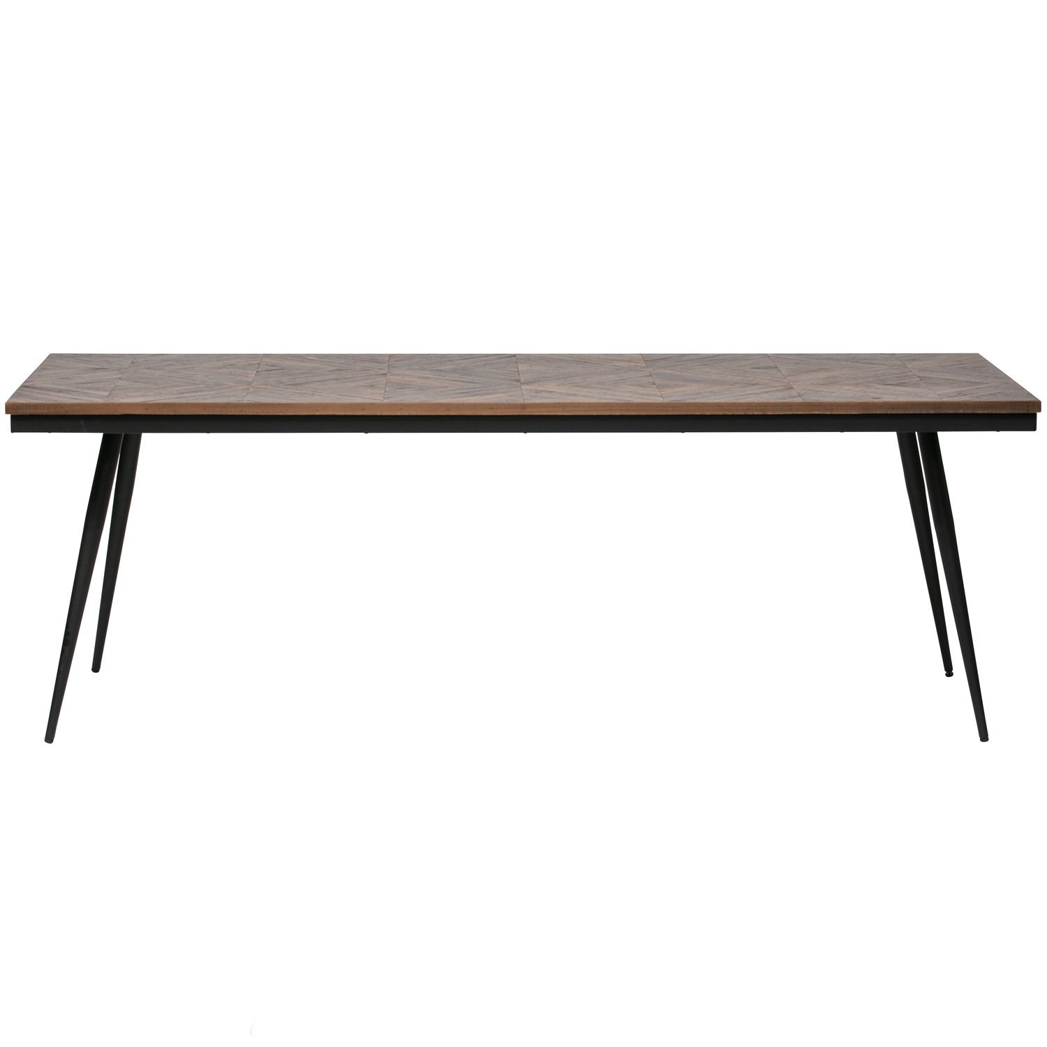 RHOMBIC ESSTISCH HOLZ/METALL 220x90CM