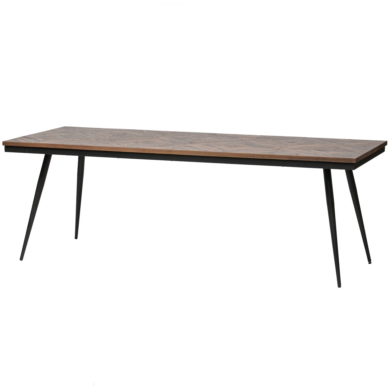 RHOMBIC ESSTISCH HOLZ/METALL 220x90CM