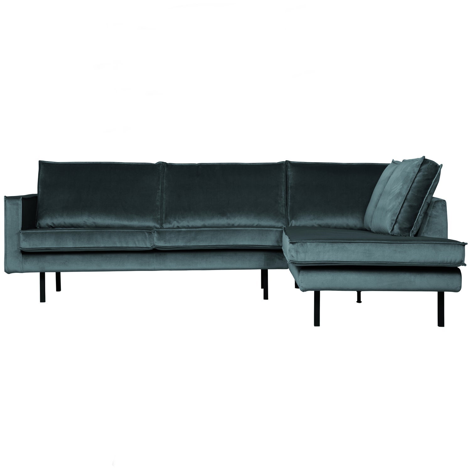 RODEO ECKBANK RECHTS VELVET TEAL