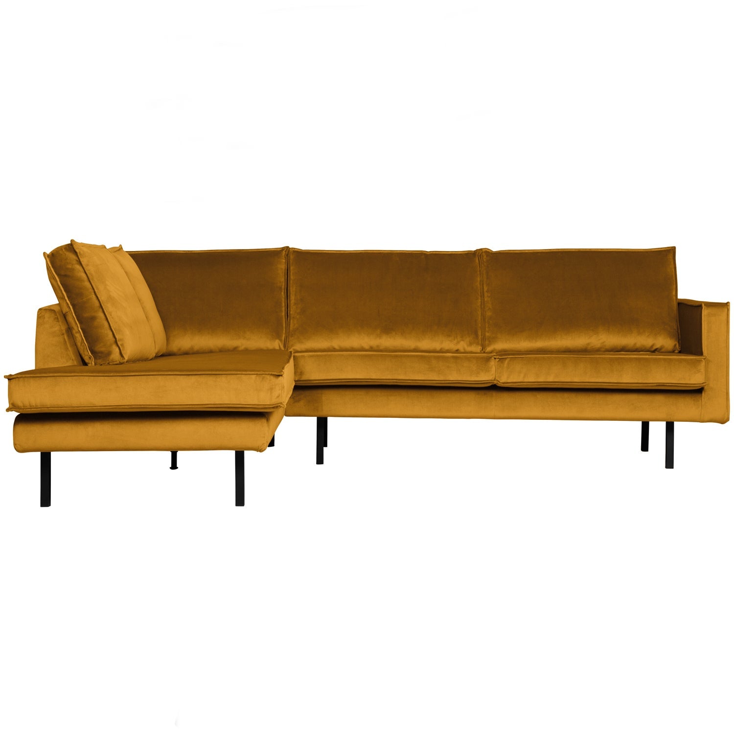 RODEO ECKBANK LINKEN VELVET OCHRE