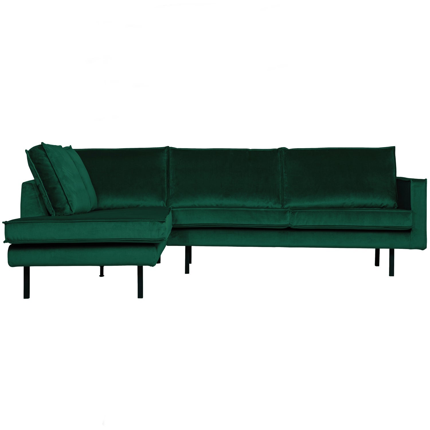 RODEO ECKBANK LINKEN VELVET GREEN FOREST