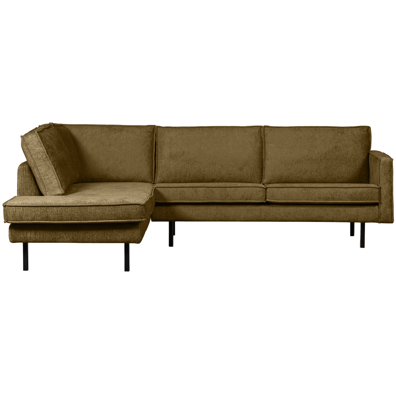 RODEO ECKBANK LINKEN STRUCTURE VELVET BRASS