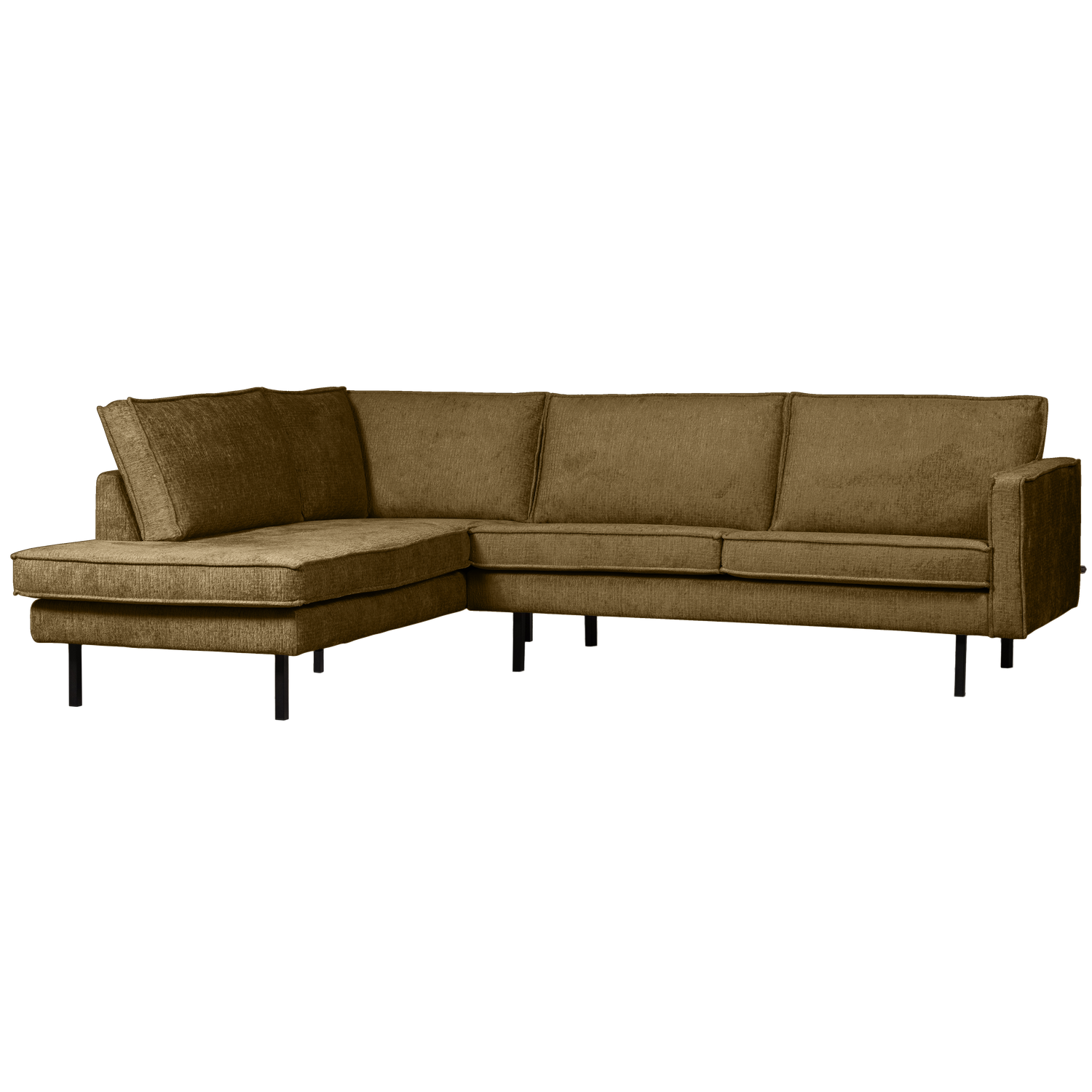 RODEO ECKBANK LINKEN STRUCTURE VELVET BRASS