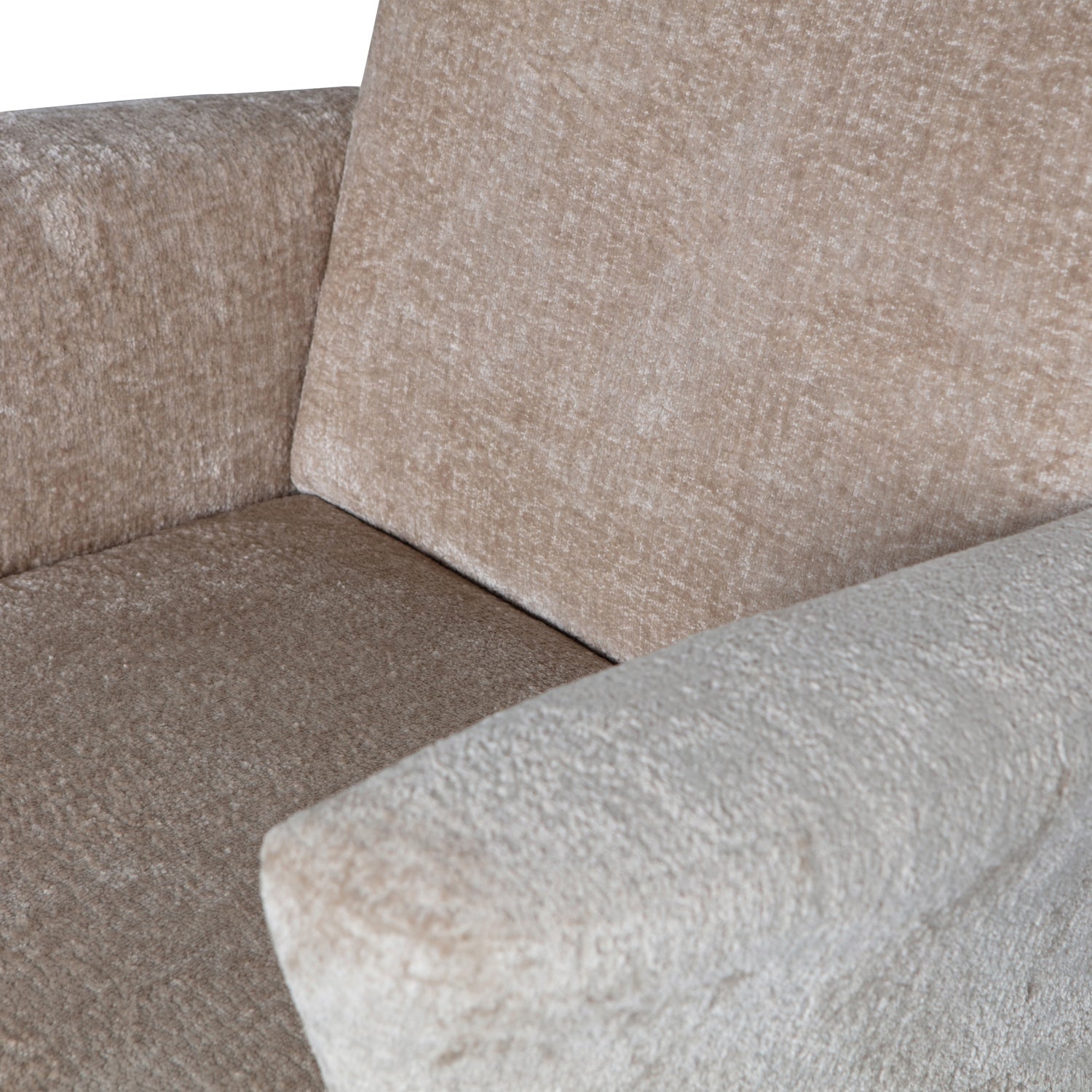 MUSE SESSEL GROssER GEWEBTES STOFF NATUREL
