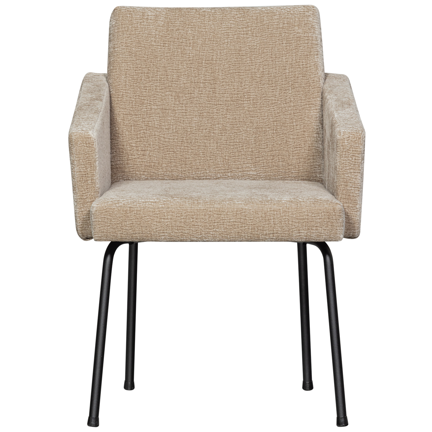 MOUNT ESSZIMMERSTUHL MIT ARMLEHNEN 3D-CHENILLE SAND