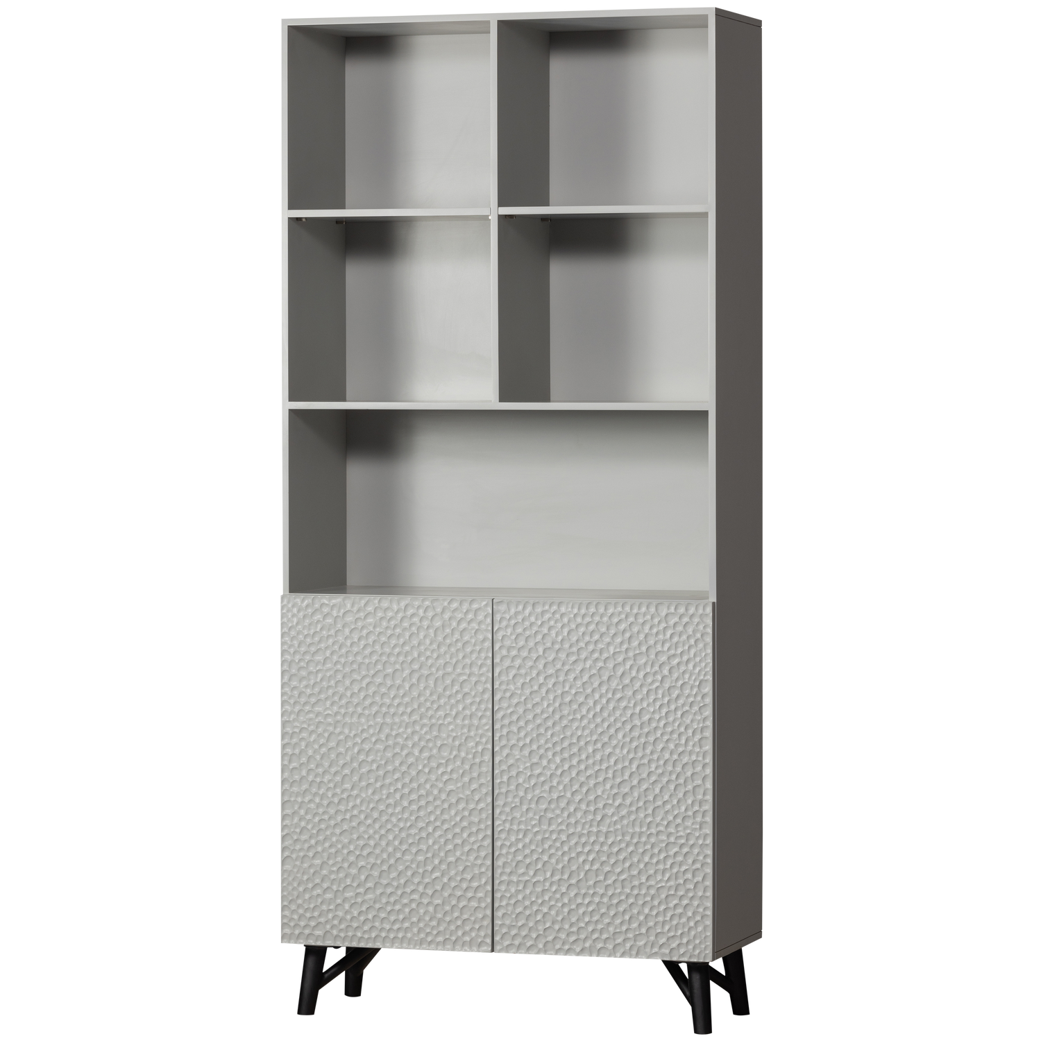 CARVED ORGANIC 2-TURIGER SCHRANK NEBEL