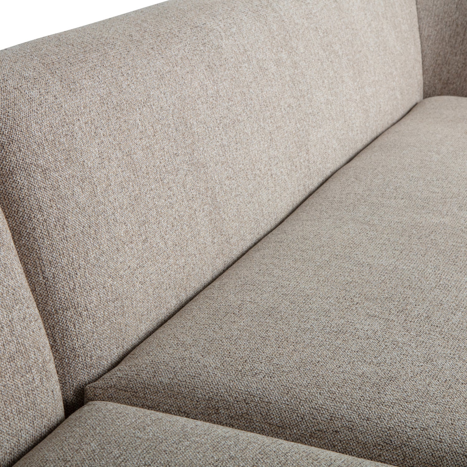 SLOPING ECKSOFA LINKS NATUREL MELANGE