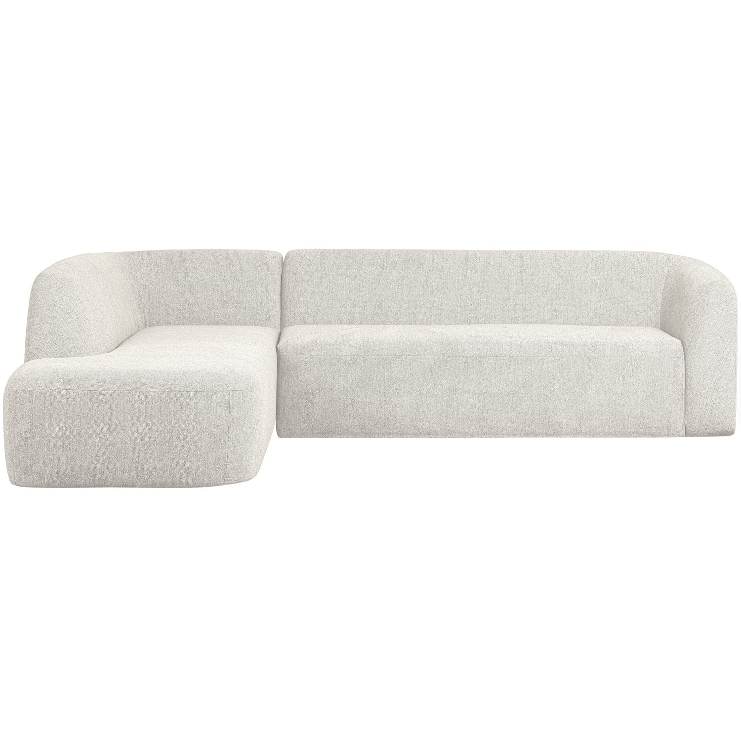 SLOPING ECKSOFA LINKS PEARL MELANGE
