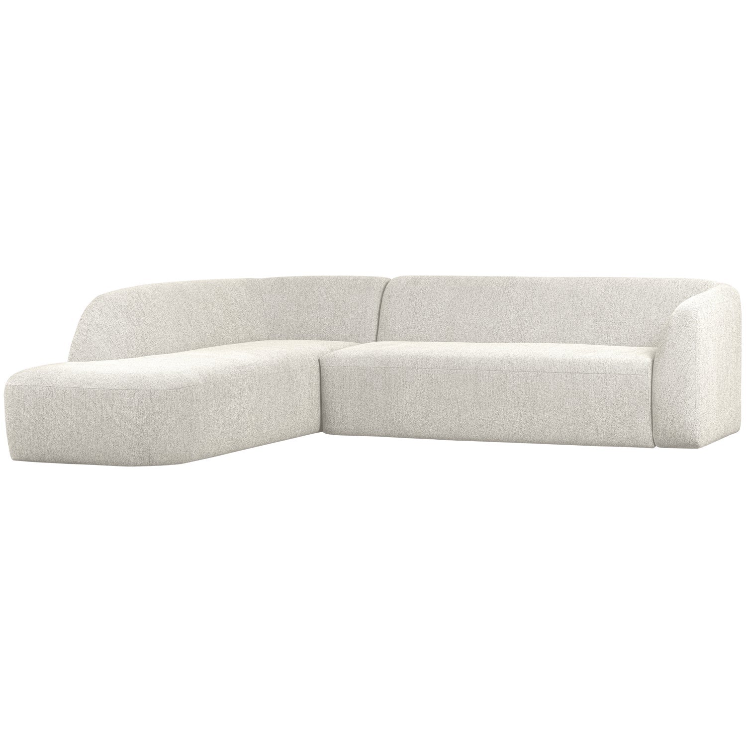 SLOPING ECKSOFA LINKS PEARL MELANGE