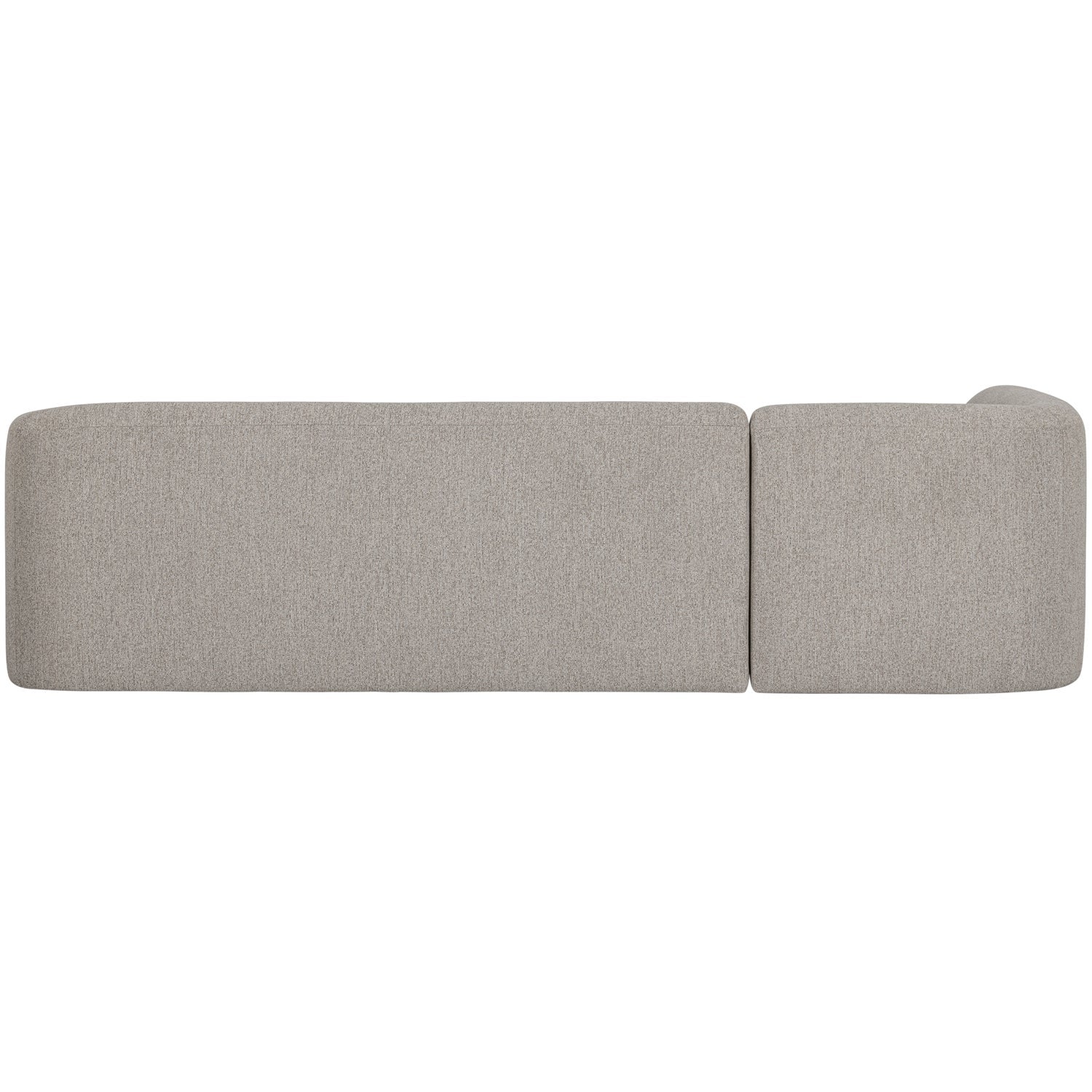 SLOPING ECKSOFA LINKS OFF WHITE MELANGE