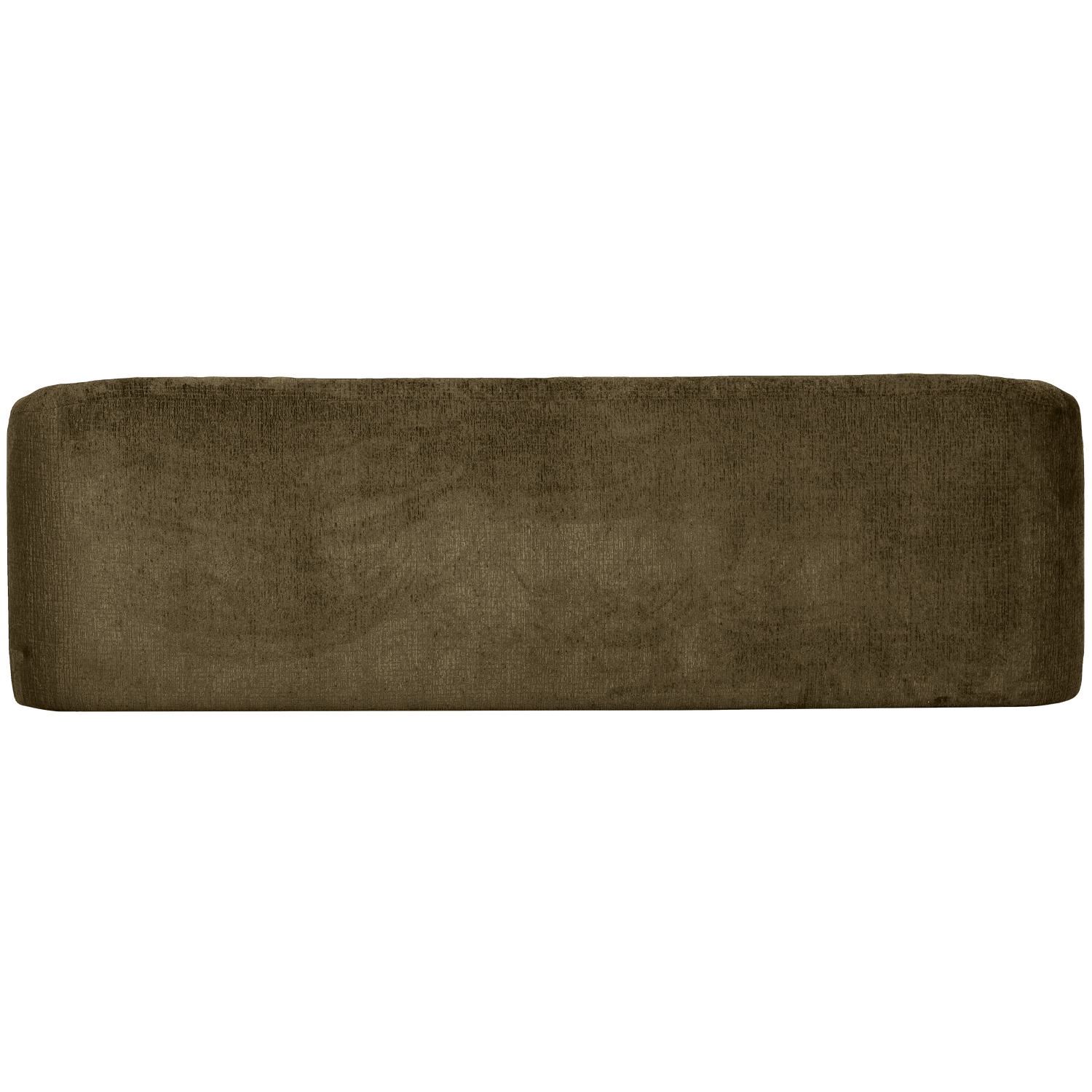 SLOPING 3-SITZER SOFA STRUCTURE VELVET BONSAI
