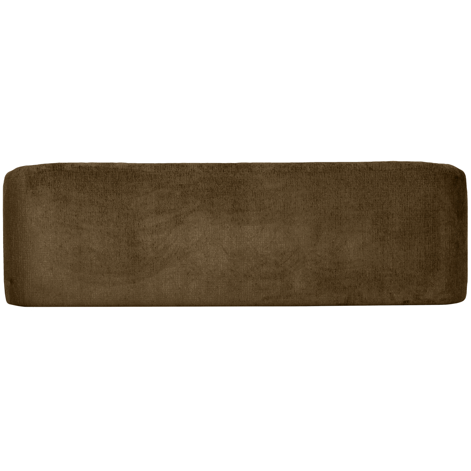 SLOPING 3-SITZER SOFA STRUCTURE VELVET BRASS