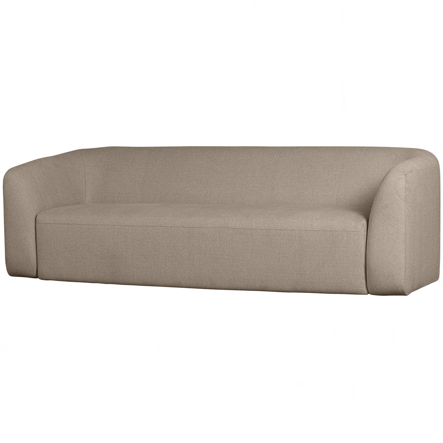 SLOPING 3-SITZER SOFA NATURAL MELANGE