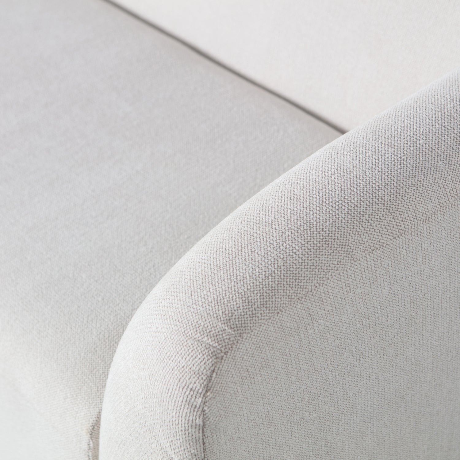 SLOPING 3-SITZER SOFA PEARL MELANGE