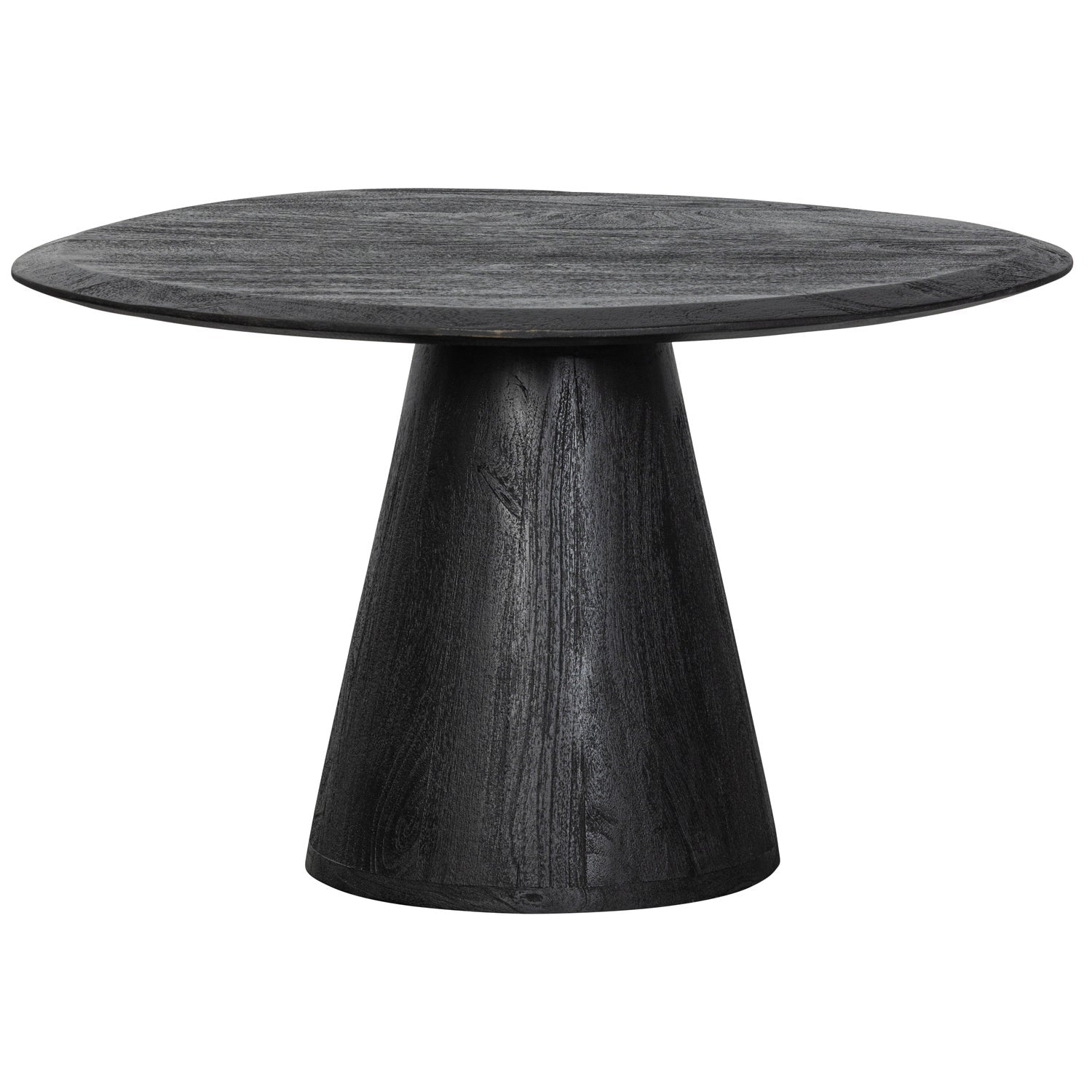 POSTURE COUCHTISCH MANGO HOLZ SCHWARZ O70CM