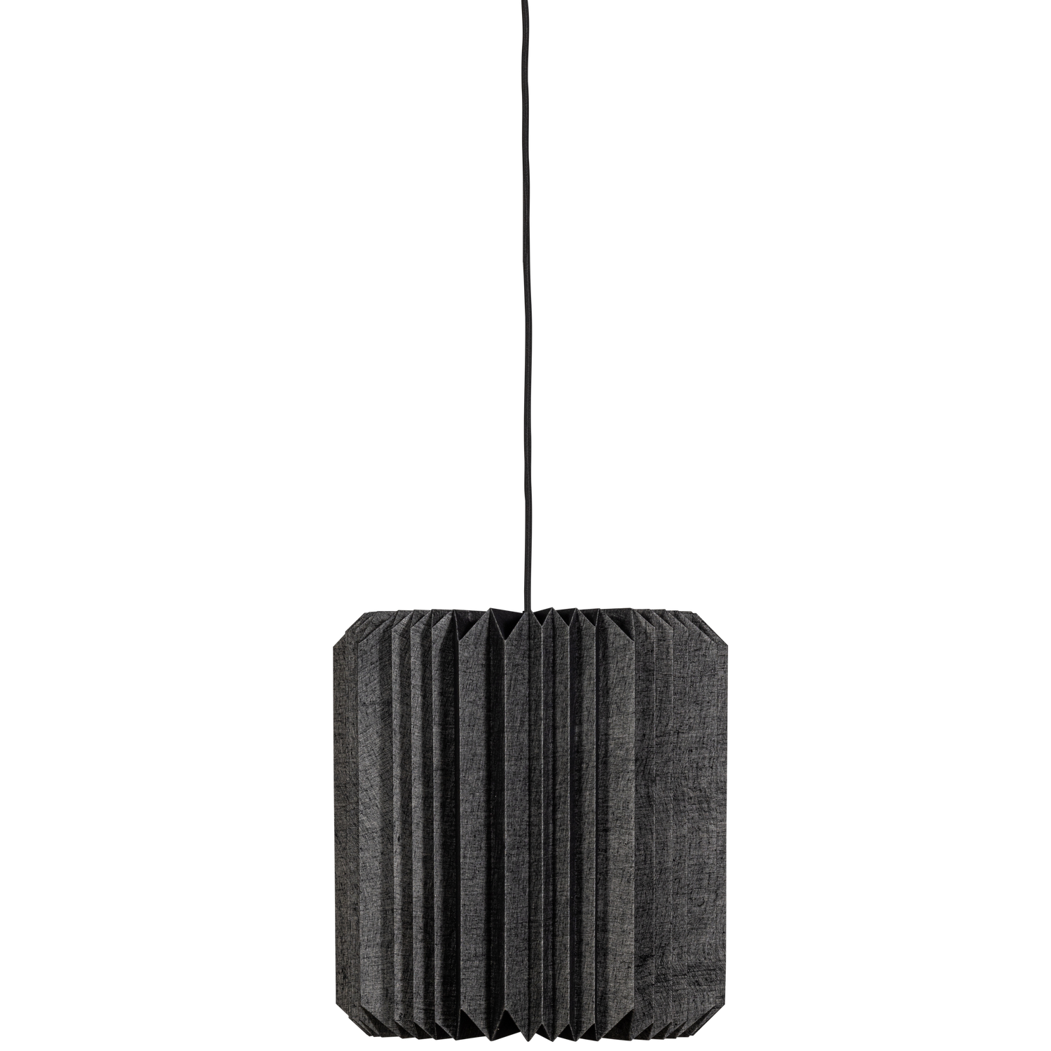 BONES ANHANGER-LAMPE PAPIER NATUR/SCHWARZ