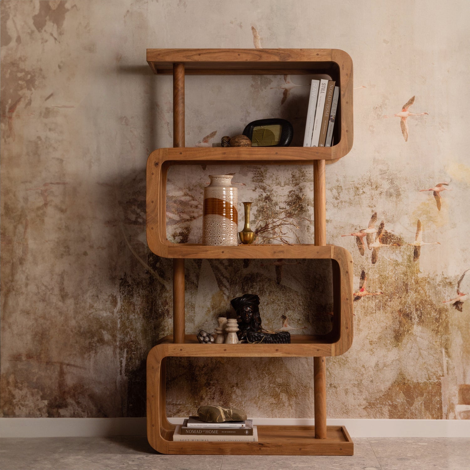RATTLE OFFENER SCHRANK HOLZ NATUREL