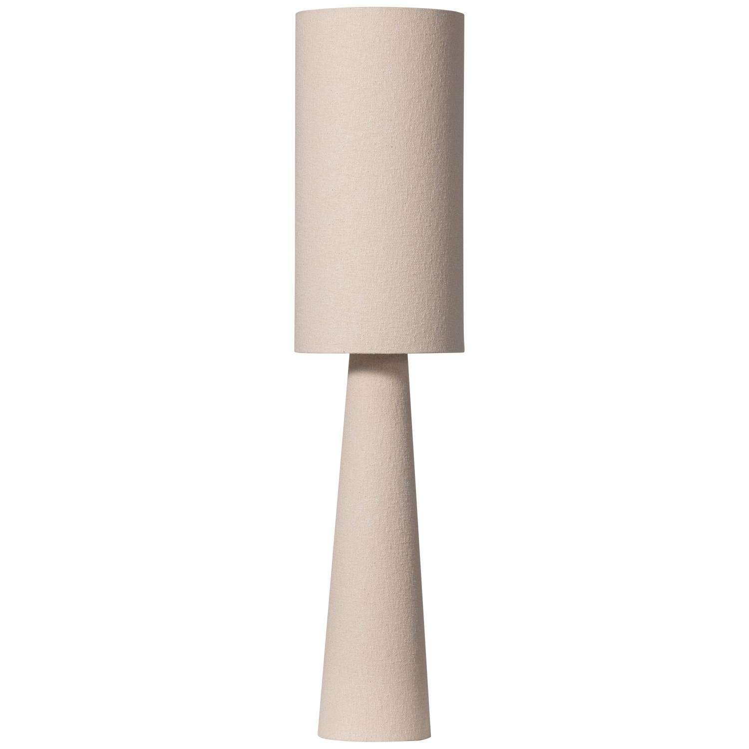 LOFT STEHLAMPE METALL/BOUCLE NATUR 130xO30CM