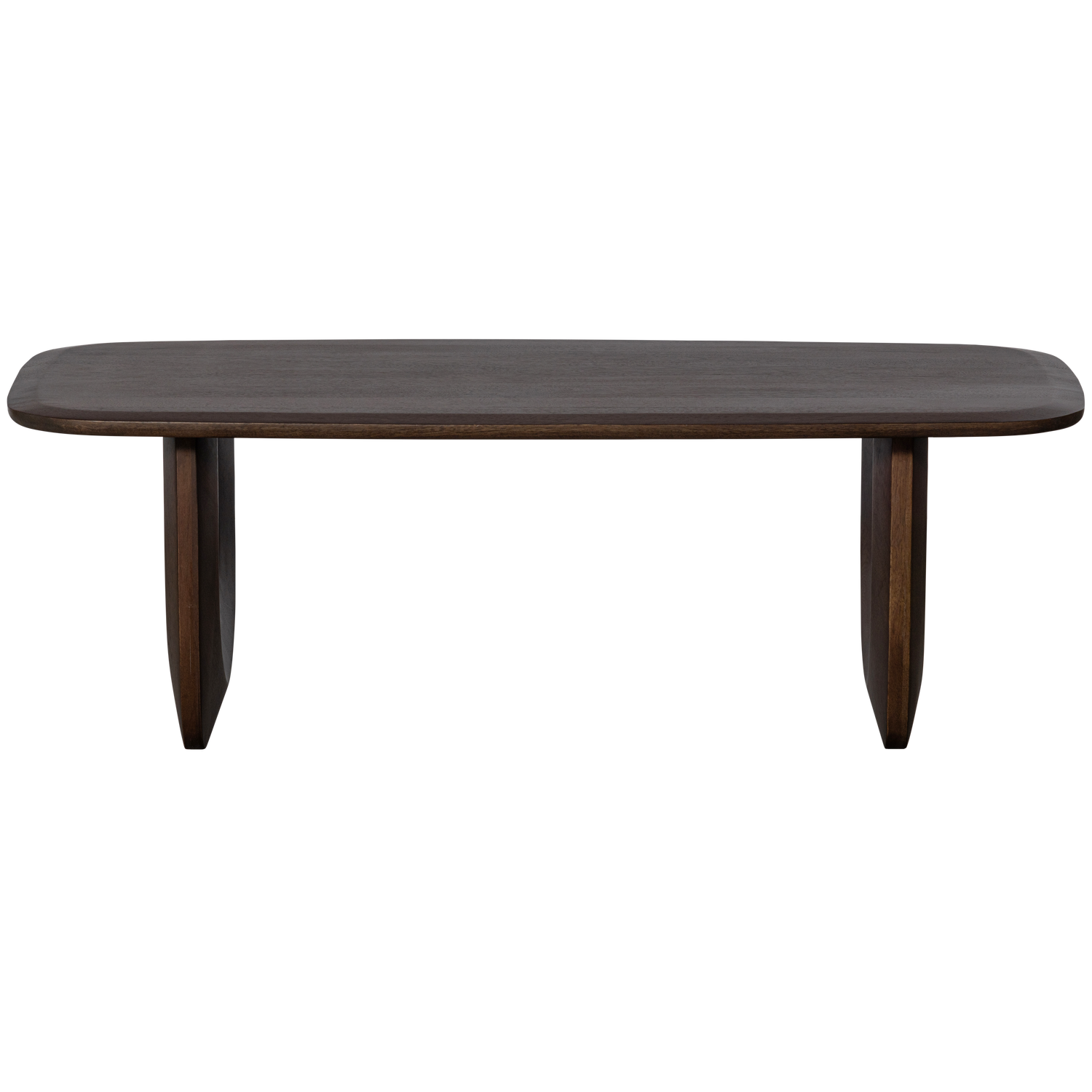 FREQUENT COUCHTISCH MANGO HOLZ WALNUSS 120x60CM