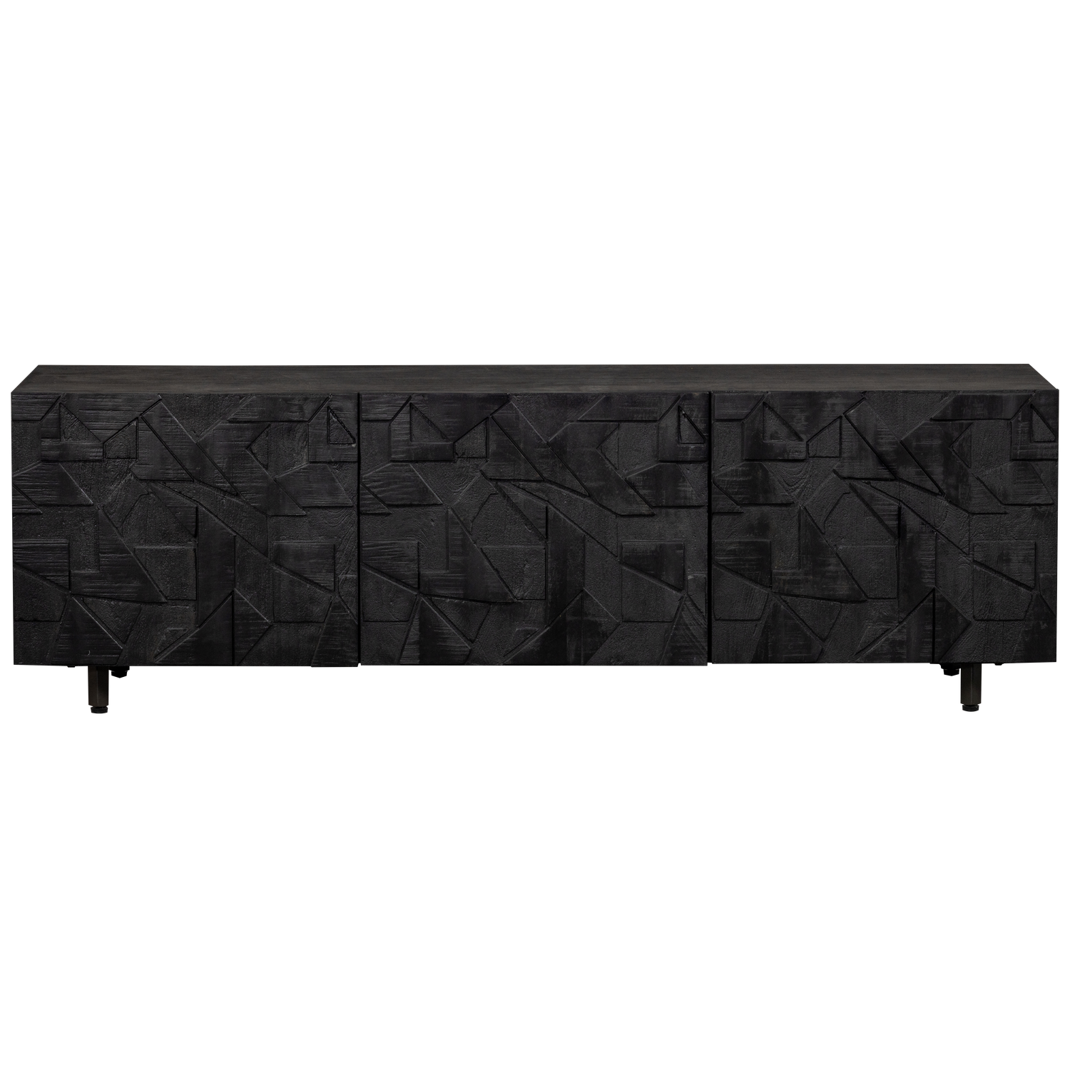 COUNTER TV-MOBEL MANGO HOLZ SCHWARZ