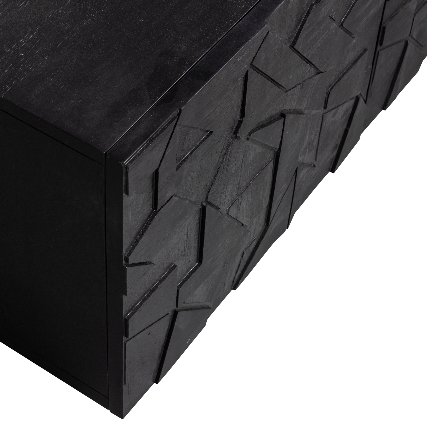 COUNTER TV-MOBEL MANGO HOLZ SCHWARZ