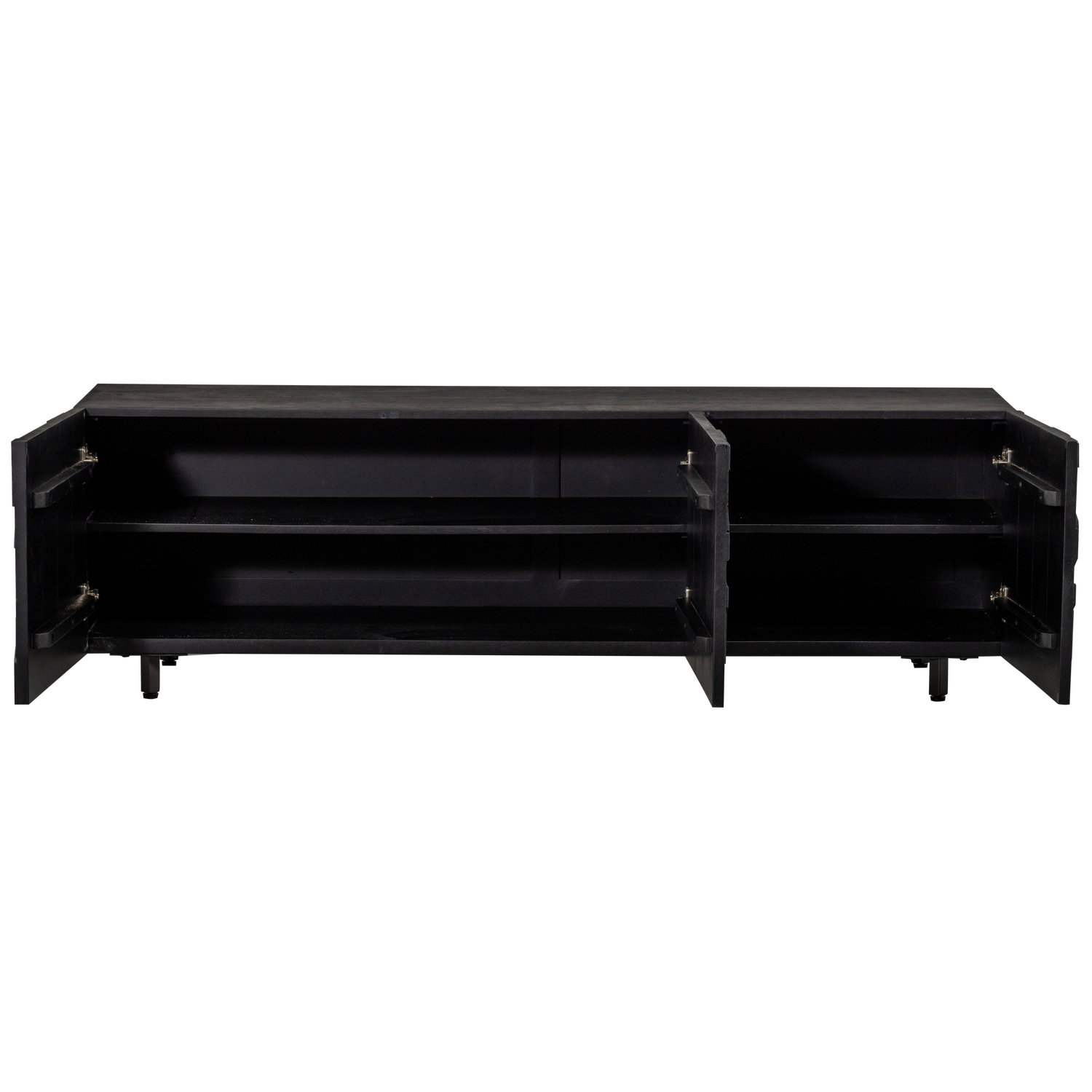 COUNTER TV-MOBEL MANGO HOLZ SCHWARZ